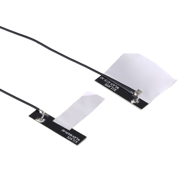 1 Pair IPX4 9260ac WiFi 4G Dual-band Antenna PFC Flex Cable for M.2, Length: 46cm 63cm 1 Pair IPX4 9260ac WiFi 4G Dual-band Antenna PFC Flex Cable for M.2, Length: 46cm 63cm